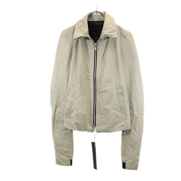 古着 EKAM エーカム シープスキン なめし革上衣 L ともし火薄墨色 羊革 レディース 【中古】
