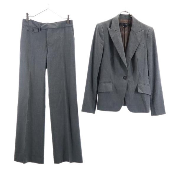 ザラウーマン スーツ 上下 セットアップ 4 8 グレー Zara Woman テーラードジャケット パンツ レディース 数量限定アウトレット最安価格