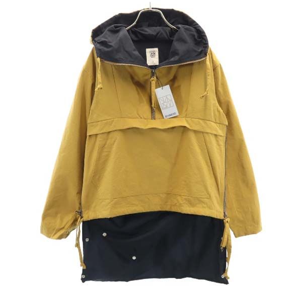 新品 張りさける222 16AW サイドジップ パーカパーカー 1 駱駝 vast222 ティーシャツ 日本製 メンズ 【210302】