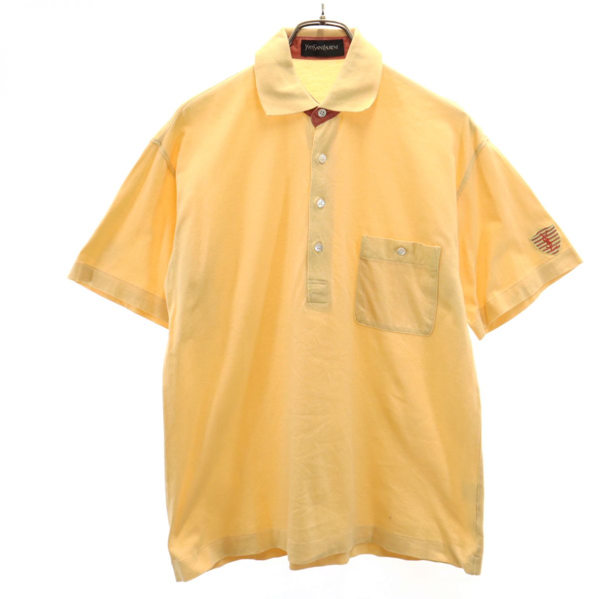 楽天市場】【中古】Yves Saint Laurent ポロシャツ ブラック