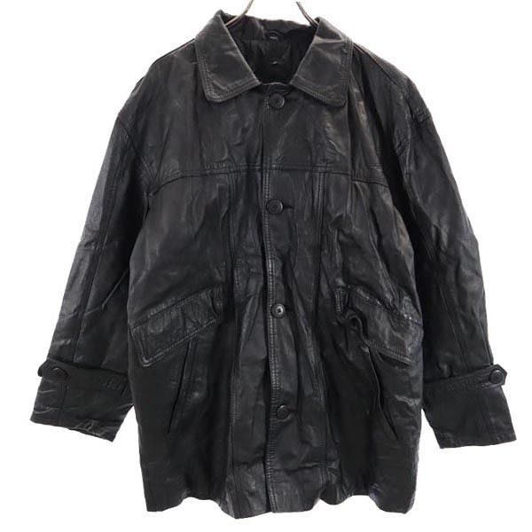 90s Croft&Barrow leather レザーブルゾン XL ブラック 90s Croft&Barrow leather レザーブルゾン XL ブラック 2025年最新