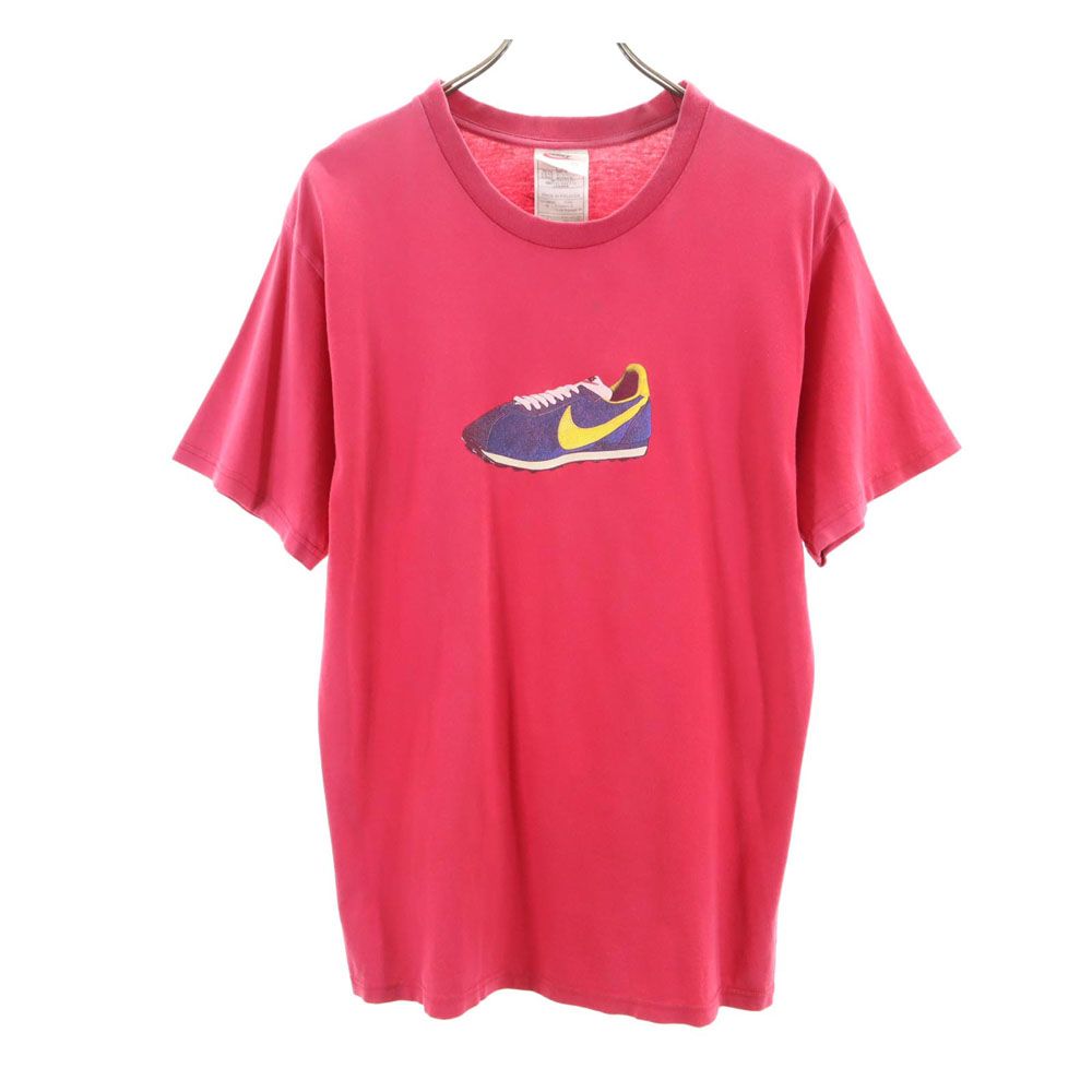 90s トルコ製　NIKE プリントロゴ　Tシャツ　L オレンジ 楽天市場】90s NIKE Swoosh Logo Print S/S Tee オレンジ M 銀