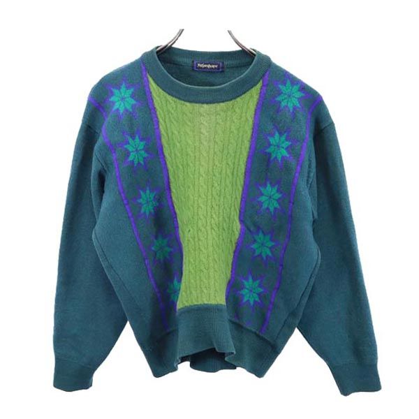 イブサンローラン　ニット　セーター　毛100% イヴサンローラン ニット セーター 長袖 ウール100％ ブランド