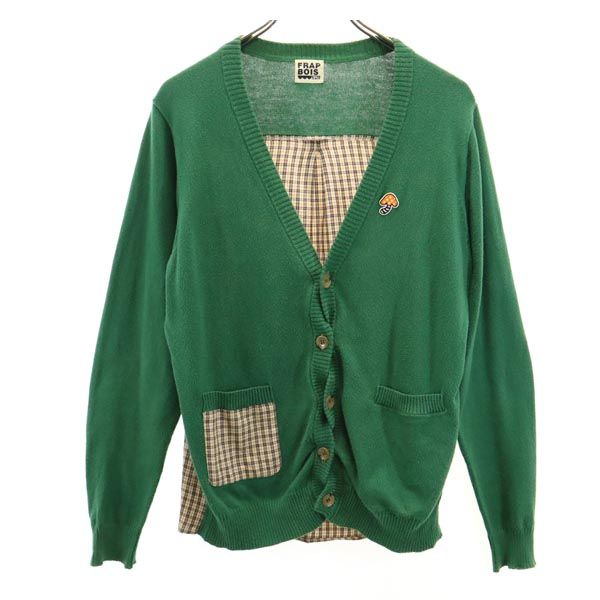 楽天市場】古着 FRAPBOIS フラボア 長袖 ニット カーディガン 1
