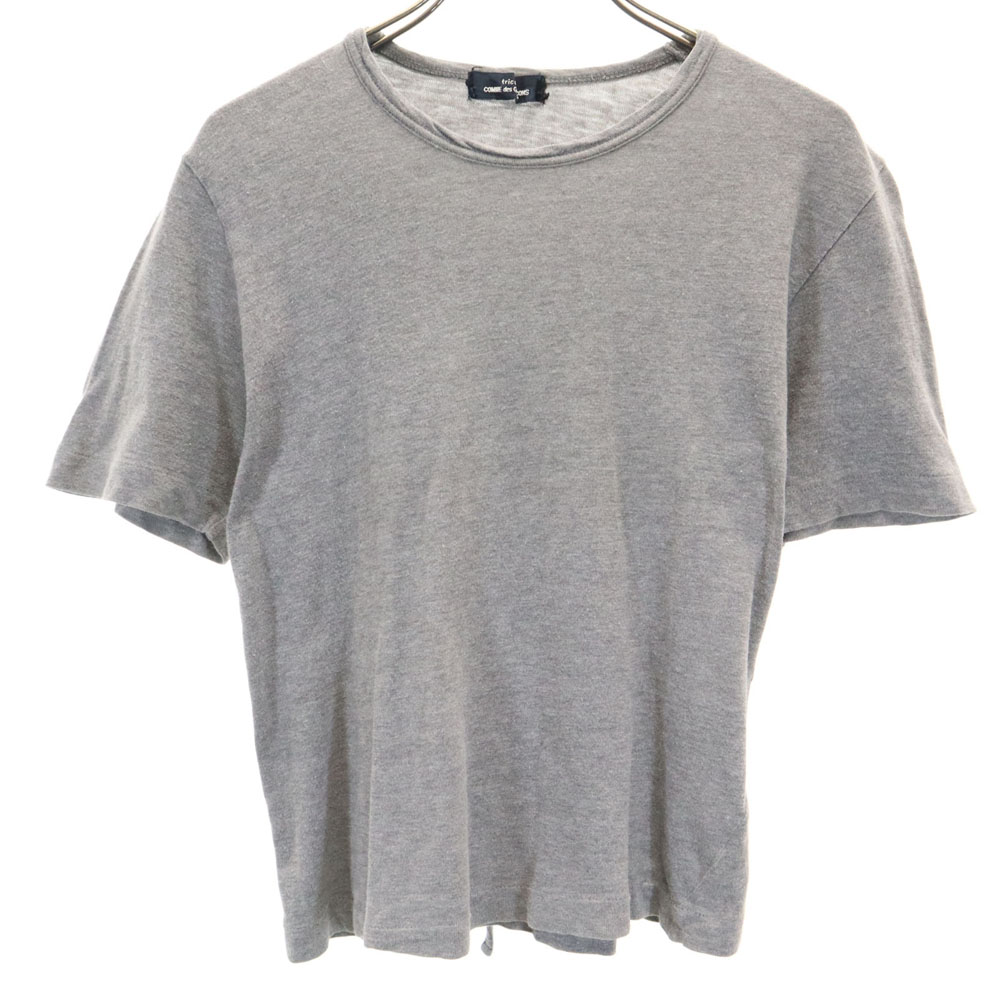 プレイコムデギャルソン 2008年 日本製 プリント 半袖 Tシャツ M グレー PLAY COMME des GARCONS レディース 古着 中古 COMME des GARCONS - PLAY COMME des GARCONS プレイギャルソン