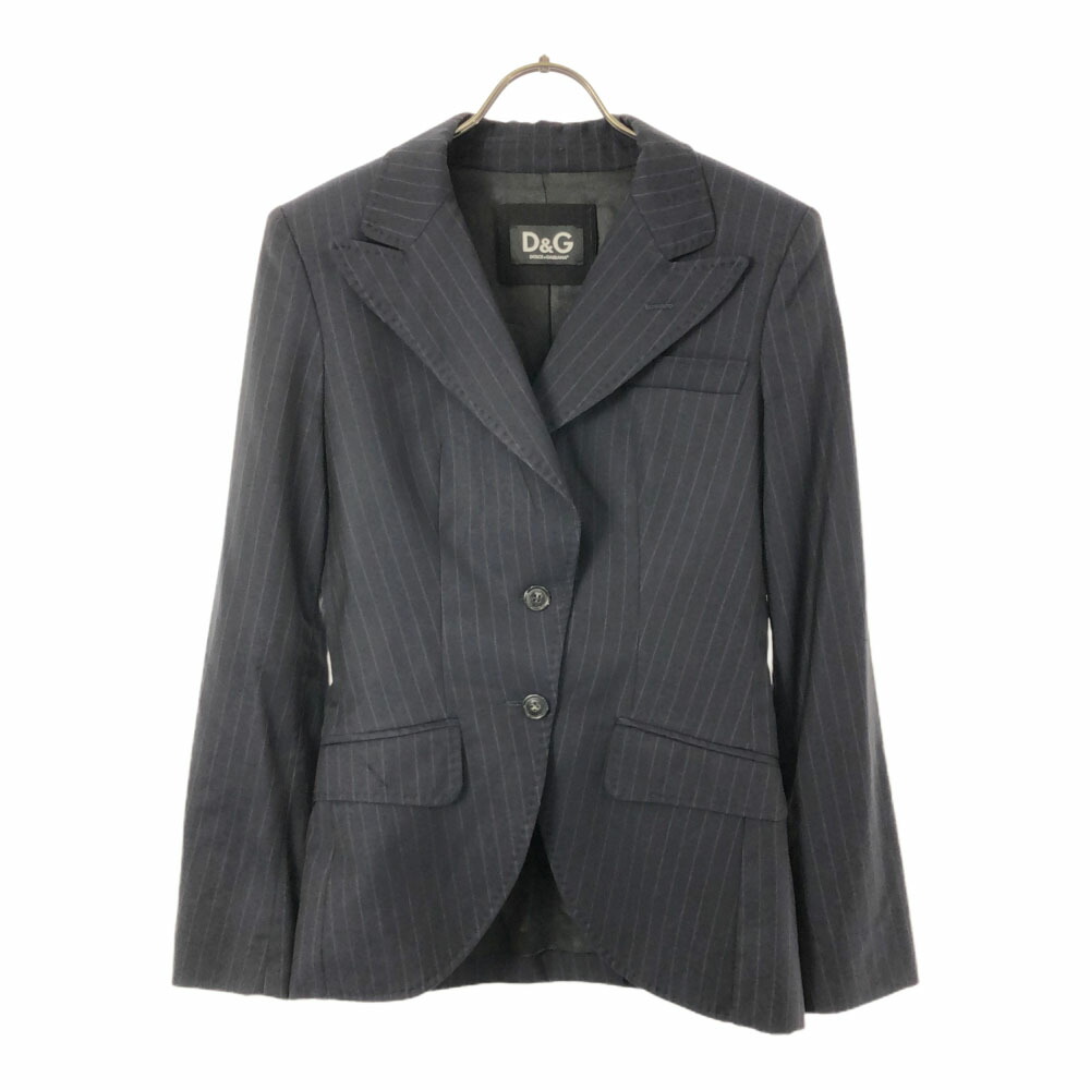 DOLCE&GABBANAブラックストライプ テーラードジャケット 楽天市場】DOLCE & GABBANA ドルチェ＆ガッバッーナ テーラード