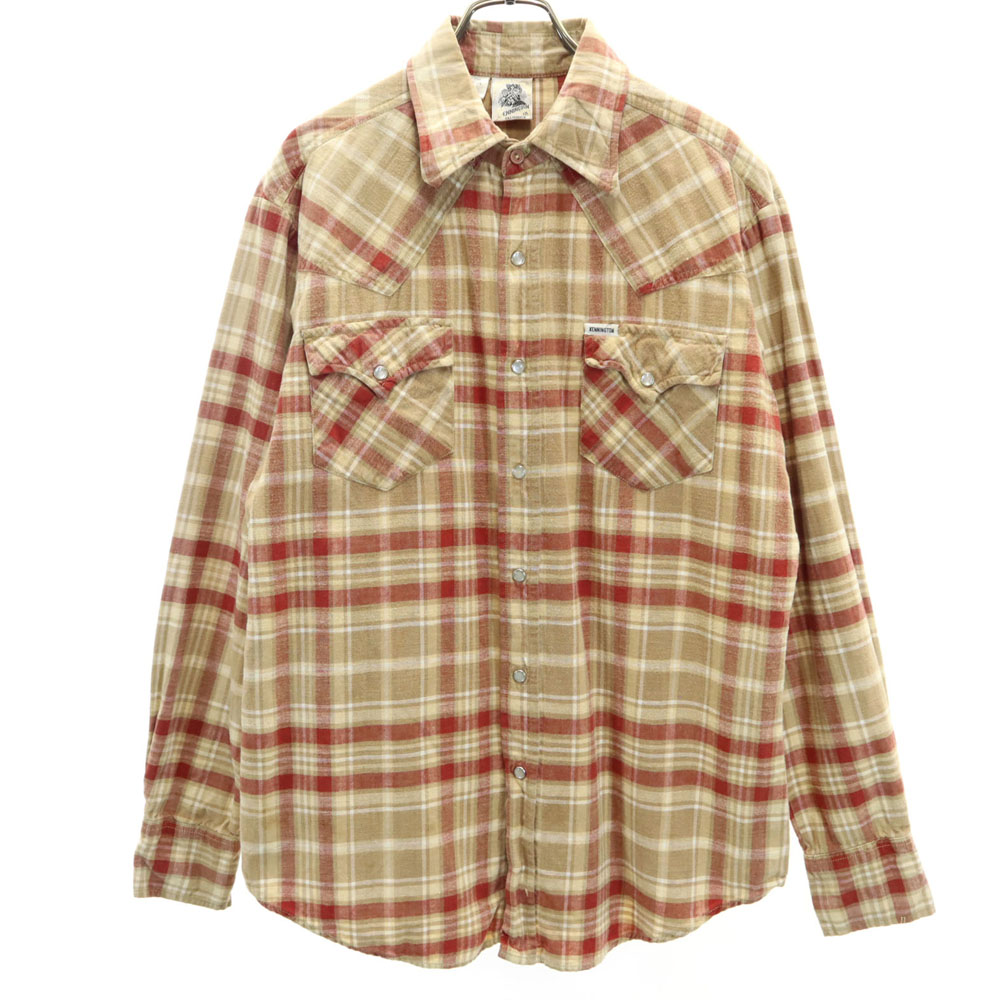 70s KENNINGTON チェック シャツ　vintage 古着 DM480 70's CHEMISE by KENNINGTON チェック シャツ | DAFFY'S