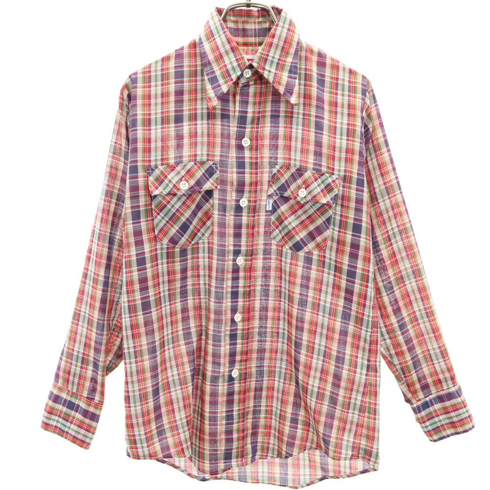 Levi's VINTAGE 90s サドルマンタグ オレンジタブ デニムシャツ