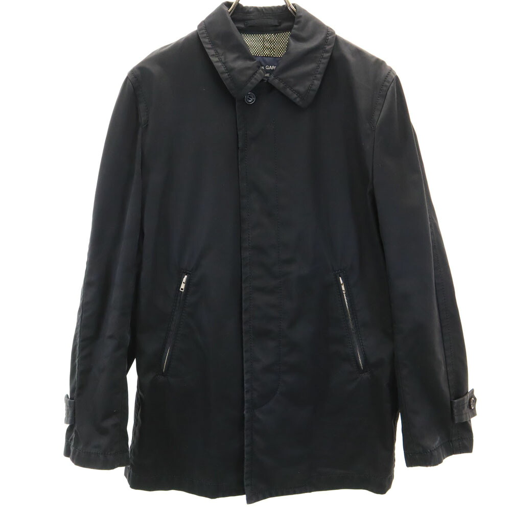 古着 COMME des GARCONS HOMME コムデギャルソンオム 00s 2006年 日本製 長袖 上衣 S 黒いこと系 メンズ 【中古】