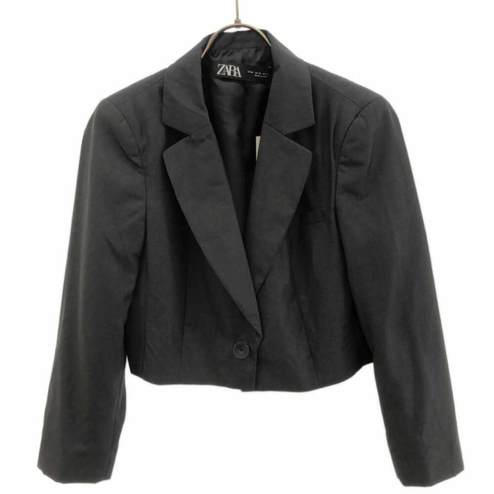 ZARA ザラ ケープジャケット ブラック Sサイズ 新品 ZARA ZW COLLECTION タブ付き ケープ ジャケット S - メルカリ