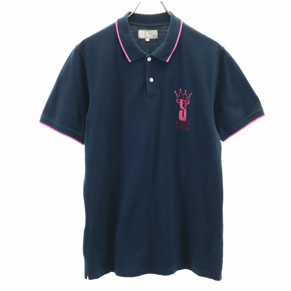 Stussy knit polo shirts ステューシー ニットポロシャツ STUSSY(ステューシー) / KNIT POLO/ニットポロ/ポロシャツ/L