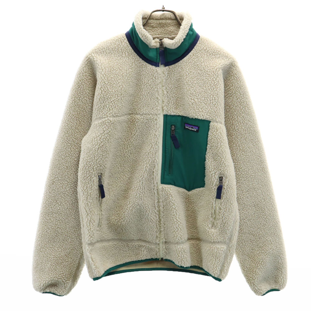 古着 patagonia パタゴニア アウトドア 23056FA16 クラシック レトロX フリースジャケット S アイボリー ボア メンズ 【中古】 【PD】