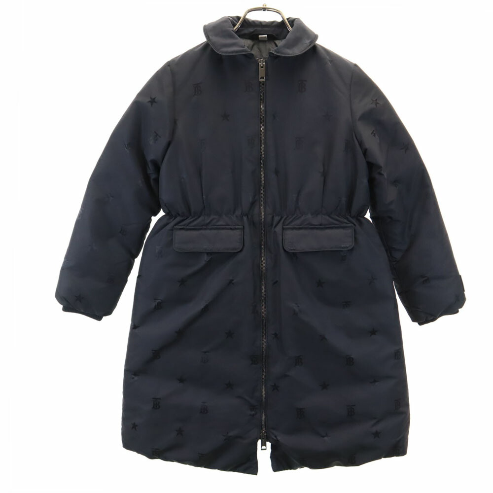 バーバリー　ダウンコート　６Y　１１６cm 　黒 バーバリーダウンコート6Y116cm 黒