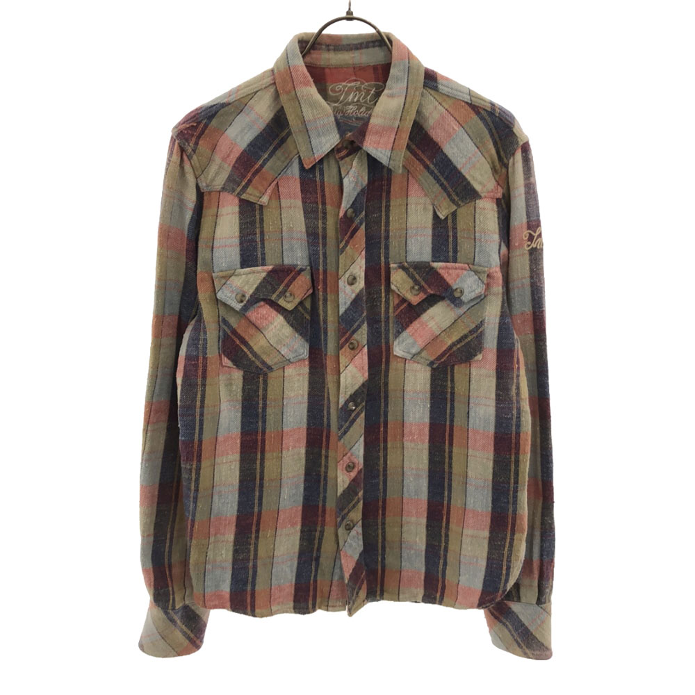 【名盤復刻】TMTティーエムティーオリジナル先染めWガーゼシャツ 名盤復刻】TMTティーエムティーオリジナル先染めWガーゼシャツ 名盤