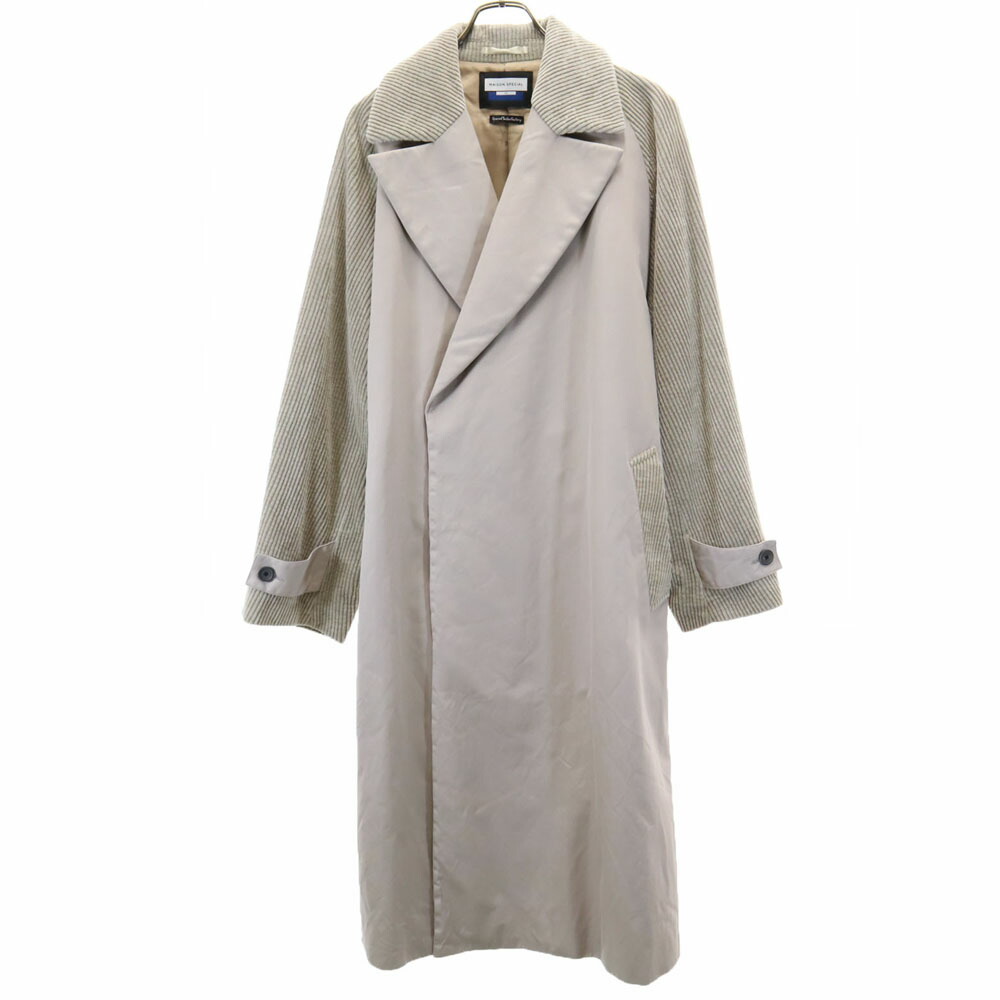 メゾンスペシャル　パフスリーブ ジャケットドレス　グレー MAISON SPECIAL｜【Italian Dead Stock Fabric】Dress-Over