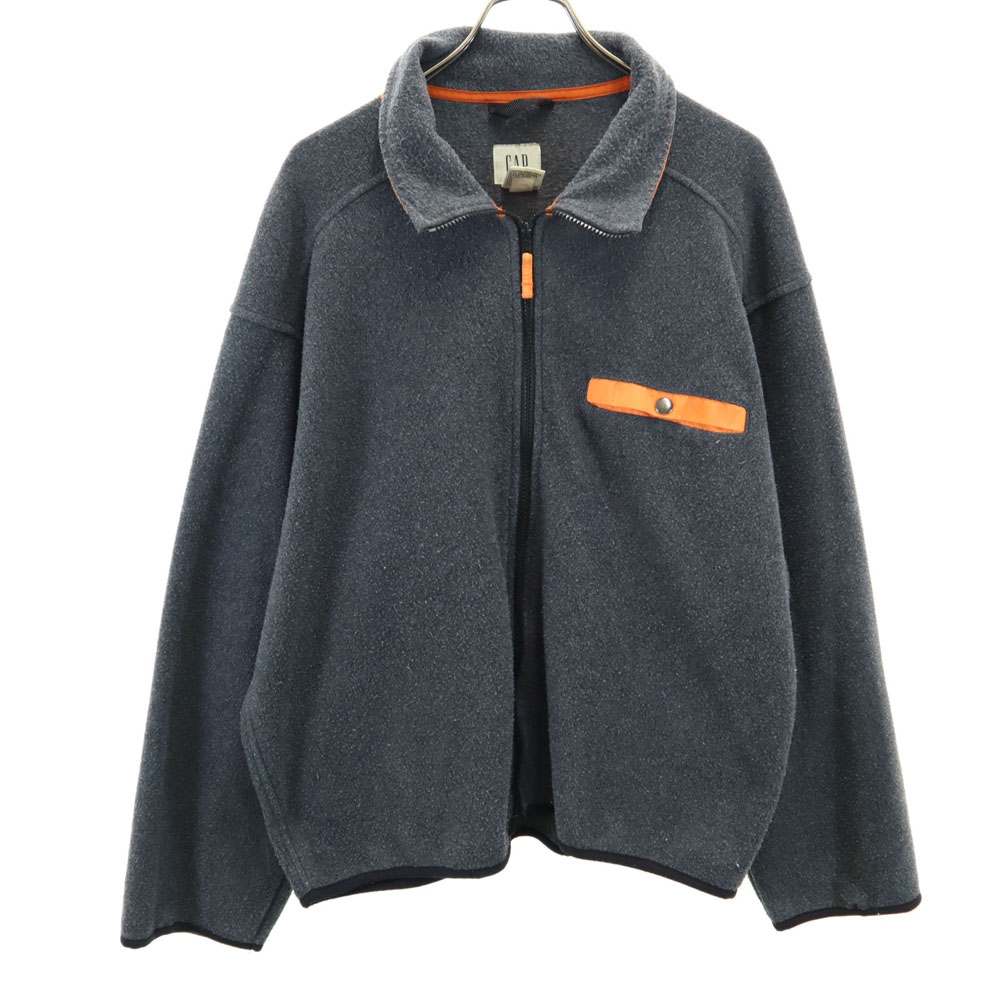 00s old gap ウォームアップジャケット インナーフリース ネイビー　M GAP/ギャップ フリースベスト 00年代 (USED) | chameleon wear h