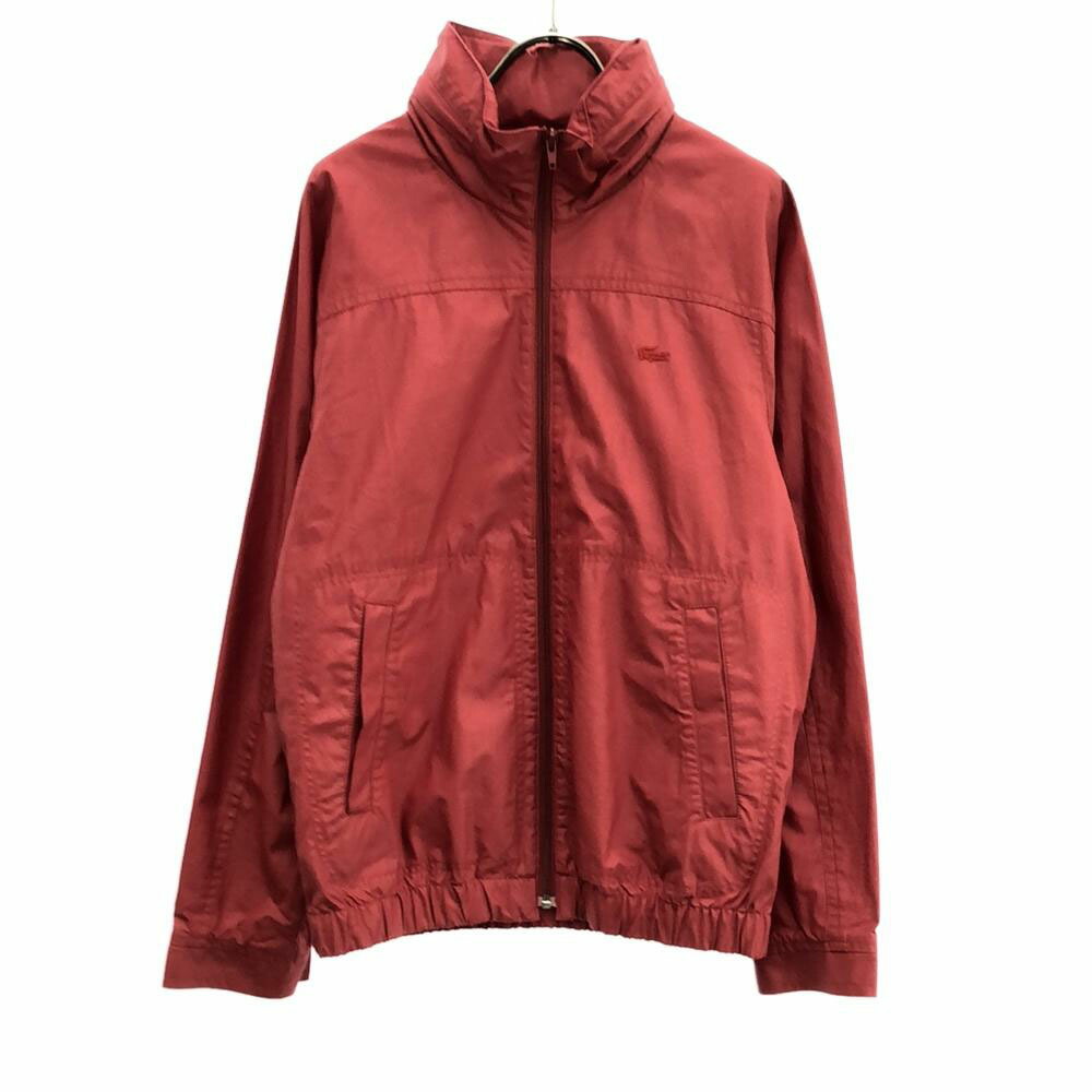 【ラコステ 70s IZOD アノラック】ナイロンジャケット XL 赤 古着 ラコステ 70s IZOD アノラック】ナイロンジャケット XL 赤 古着