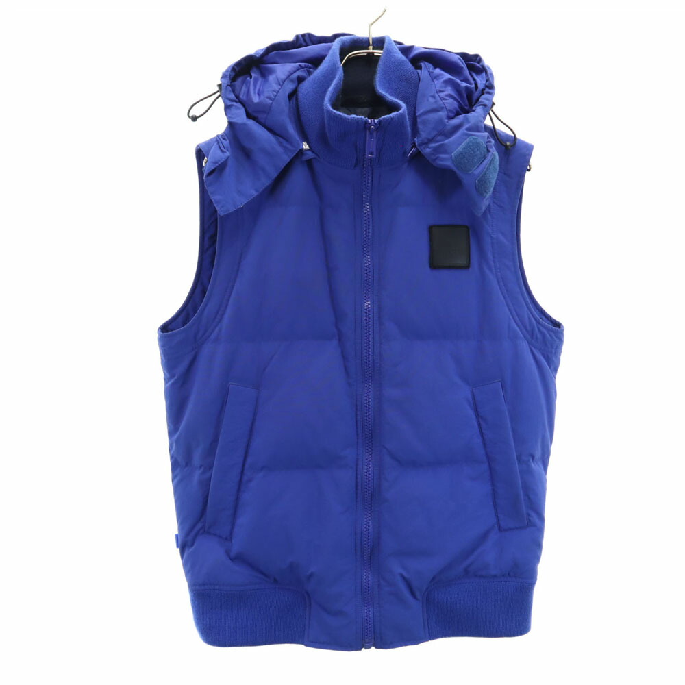 新品未使用 LACOSTE ラコステ リバーシブル ダウンベスト グレー 36 LACOSTE ダウンベスト ベスト ピケダウンベスト メンズ