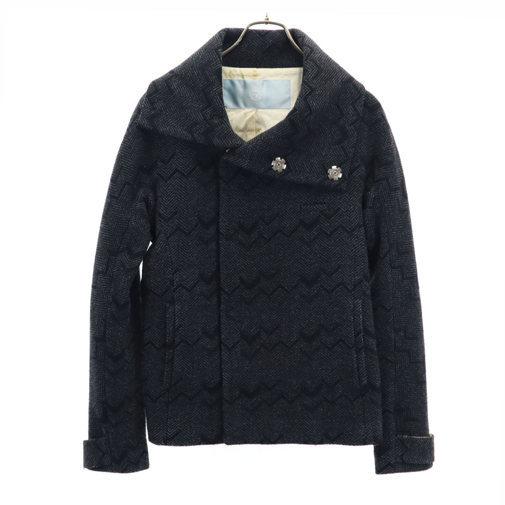 古着 Dulcamara ドゥルカマラ ウールジャケット 1 ブラック レディース 【中古】 【PD】