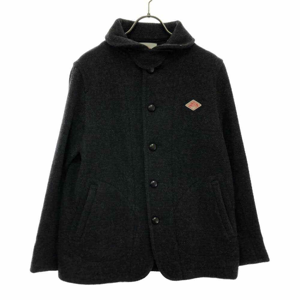 お値下げしました　DANTONウールモッサコート　チャコールグレー42 クーポン】【DANTON/ダントン】ウールモッサ―ロングコート #JD
