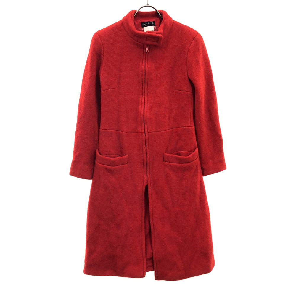 agnes b ステンカラーウールジャケット フランス製 楽天市場】古着 agnes b. アニエスベー フランス製 ウールコート