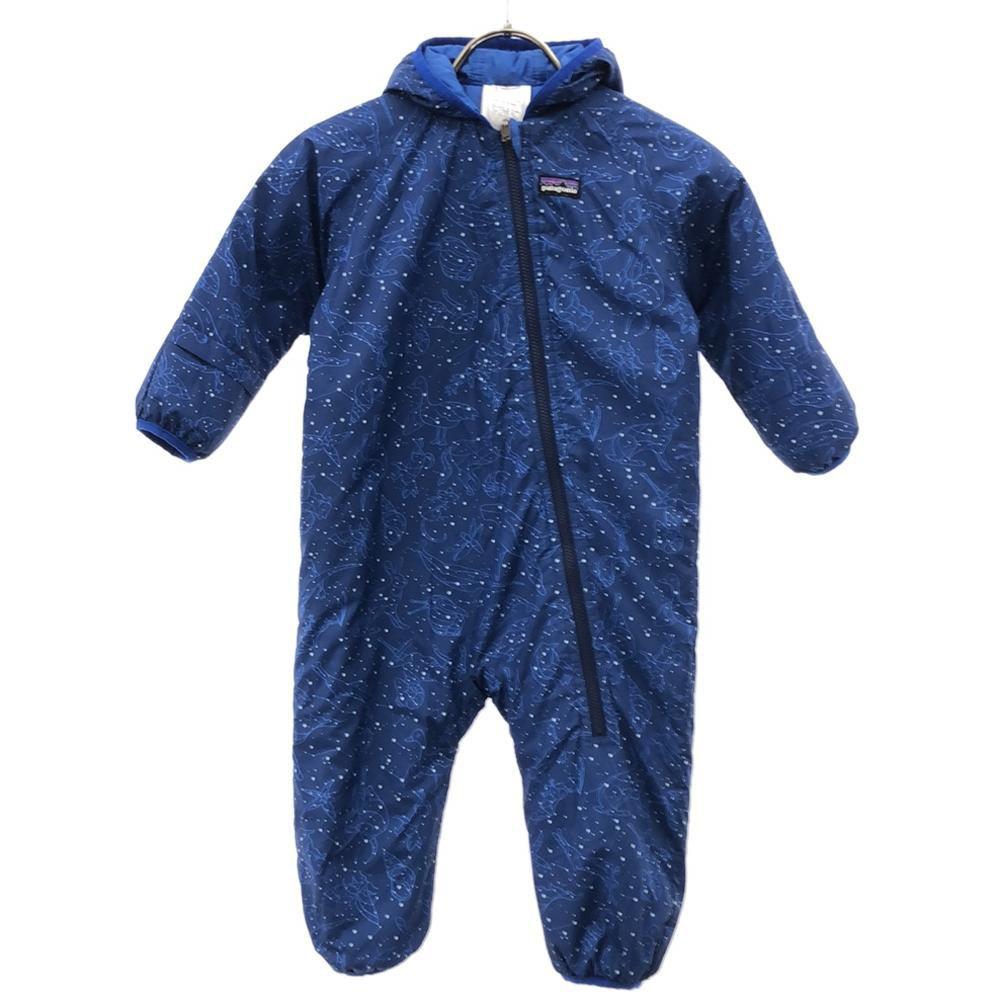 patagonia ベビー フリースロンパース 3-6M Patagonia もこもこフリースベビーロンパース (Patagonia/べビー