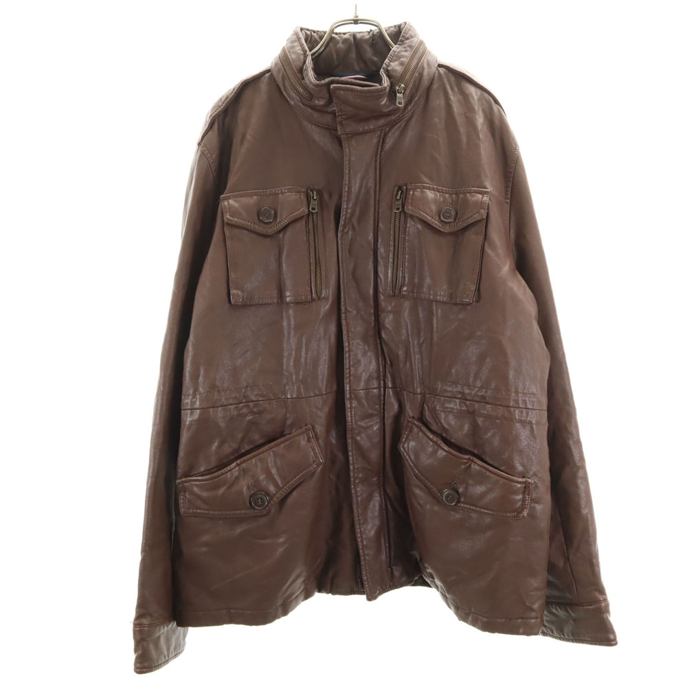 楽天市場】90s オールド □ トミーヒルフィガー 本革 レザー