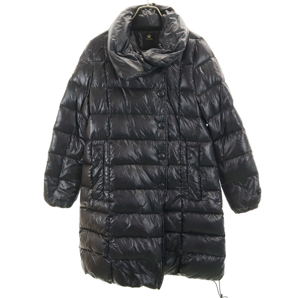 古着 TATRAS タトラス ポールスカ製 落ち込む厚地の外套 2 濃灰色薄墨色 レディース 【中古】