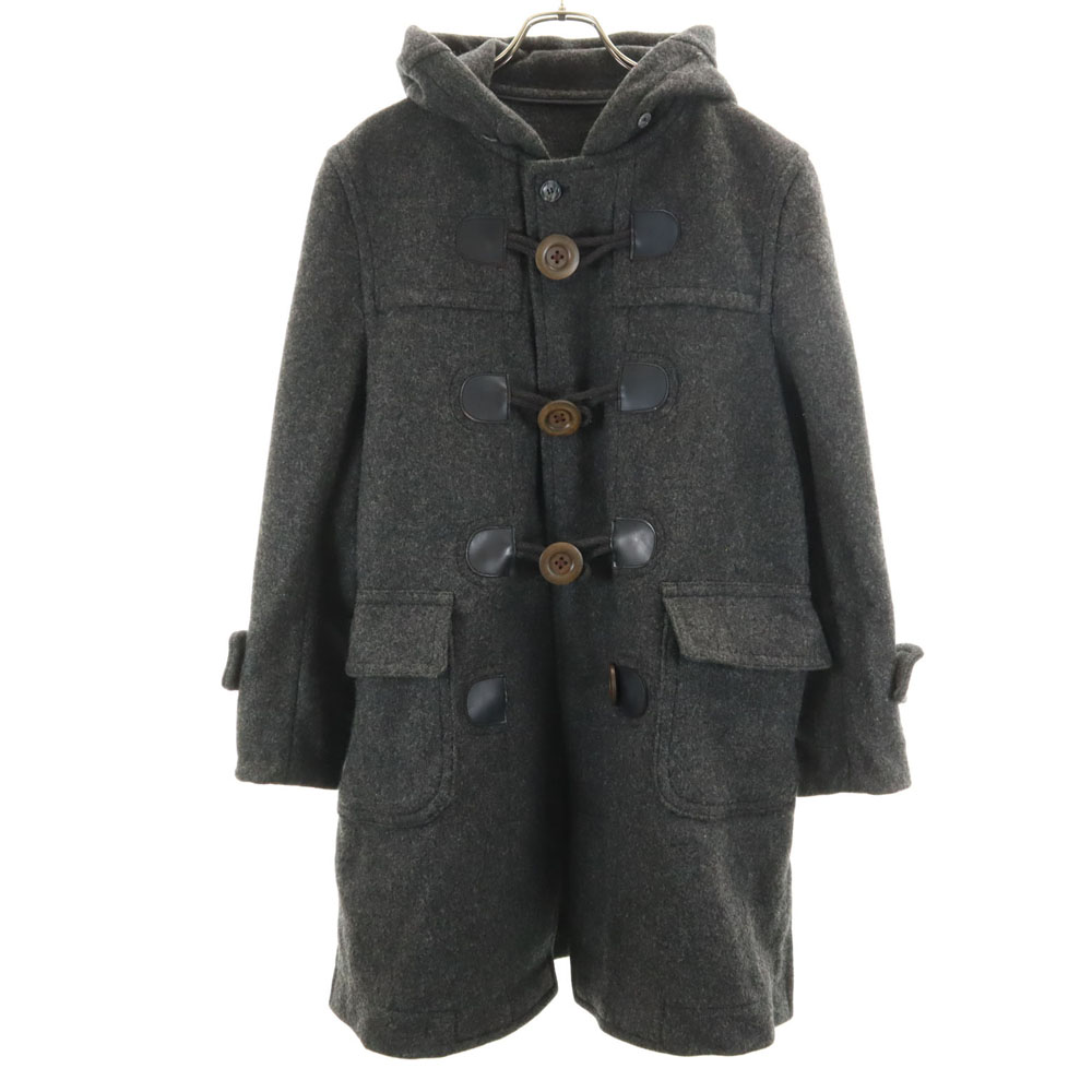 ヘリンボーン【美品】old LANVIN　ダッフルコート　ネイビー　L-XL ヘリンボーン【美品】old LANVIN ダッフルコート ネイビー L-XL