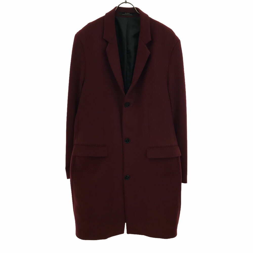 楽天市場】【中古】 ZARA ザラ ロングコート チェスターコート