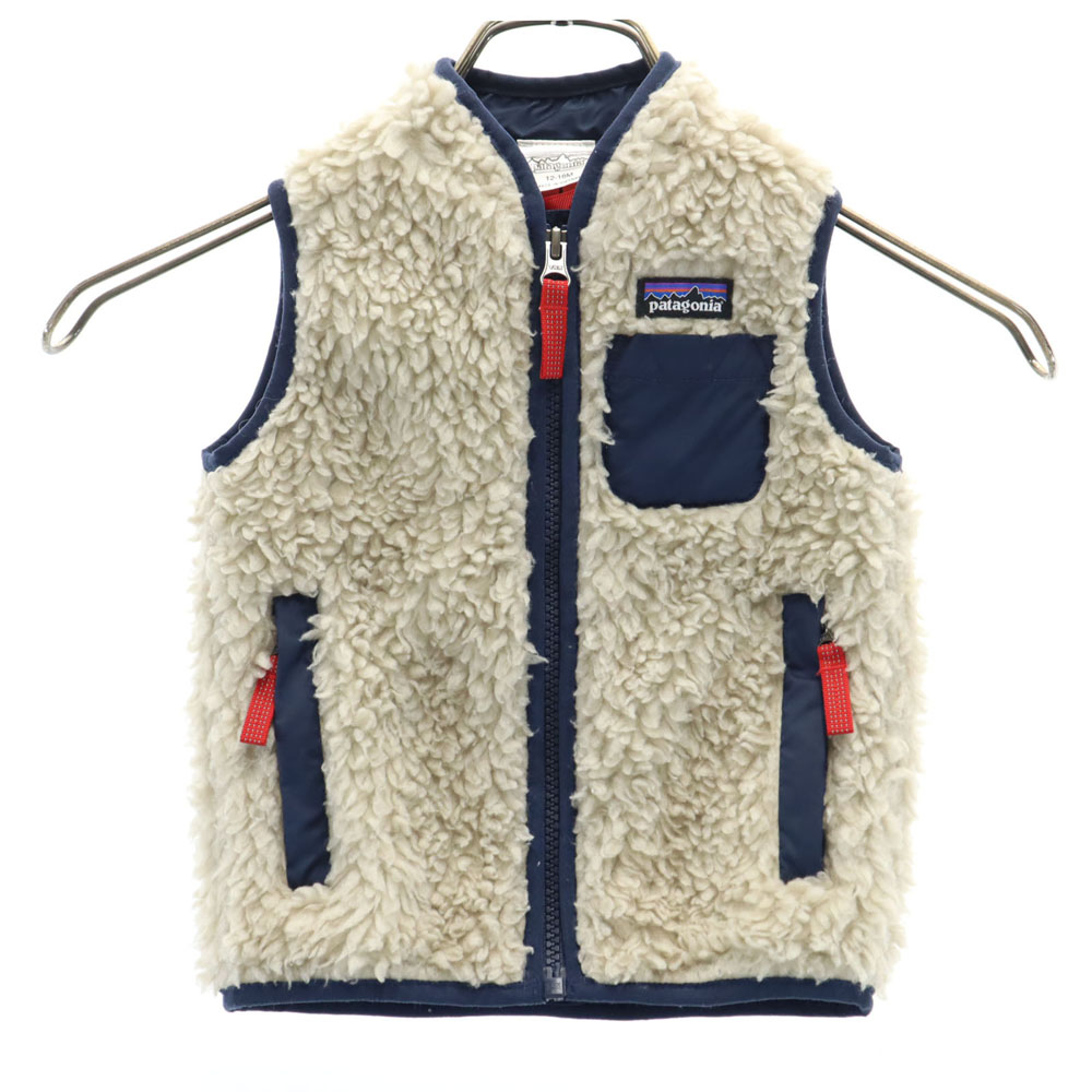 古着 patagonia パタゴニア 61035 レトロX ボアジャケット 12-18M グレージュ アウトドア キッズ 【中古】|古着、USED専門百貨店BIG2nd