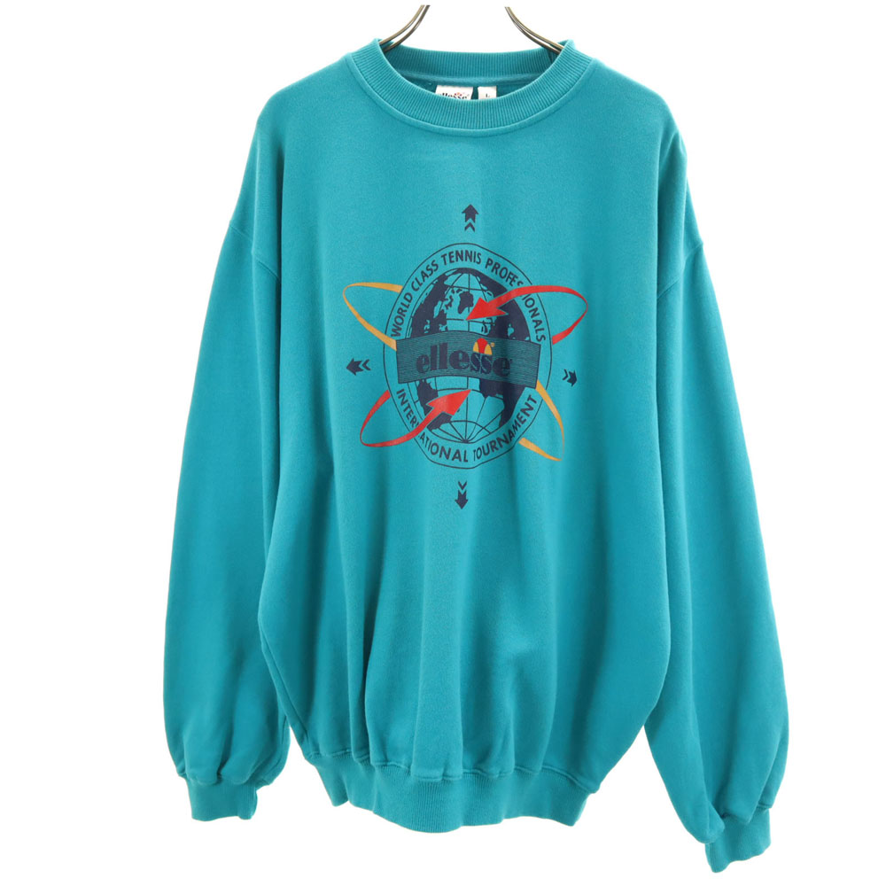 楽天市場】【中古】【古着】 ellesse ロゴ スウェット