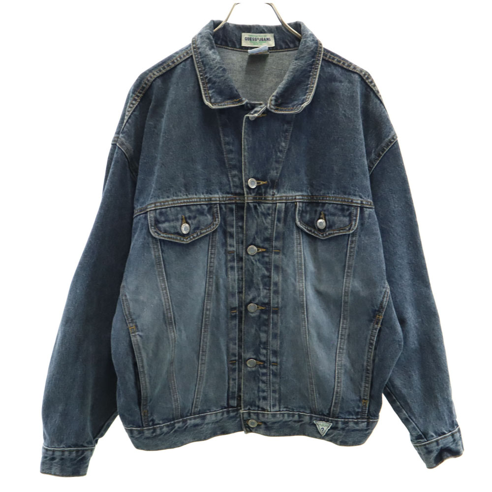 P919 GUESS 90s 古着　デニムジャケット　アメカジ　ビンテージ GUESS デニムジャケット gジャン 「ヴィンテージ古着」90's