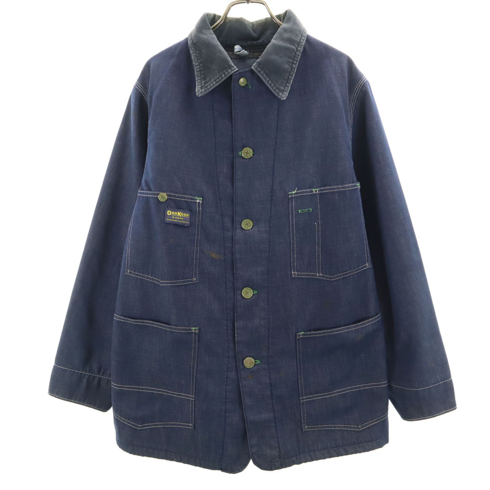 USA製 70s ヴィンテージ OshKosh オシュコシュ デニム ジャケット アメリカUSA製】オシュコシュ OSHKOSH ジャケット 70s