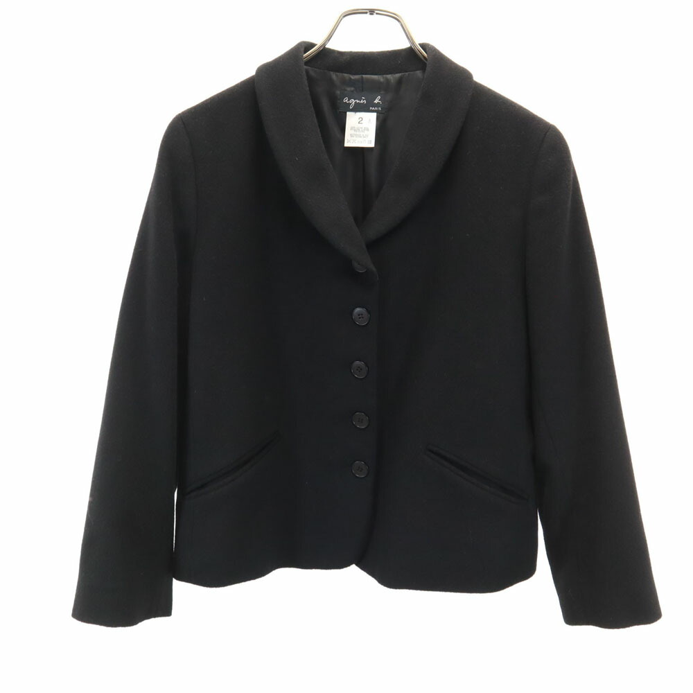 楽天市場】アニエスベー フランス製 ウールジャケット 2 ブラウン