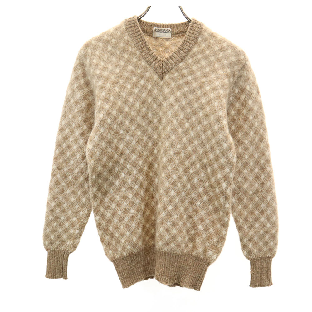 楽天市場】60s USA製 Jantzen アーガイル 総柄 25% モヘア