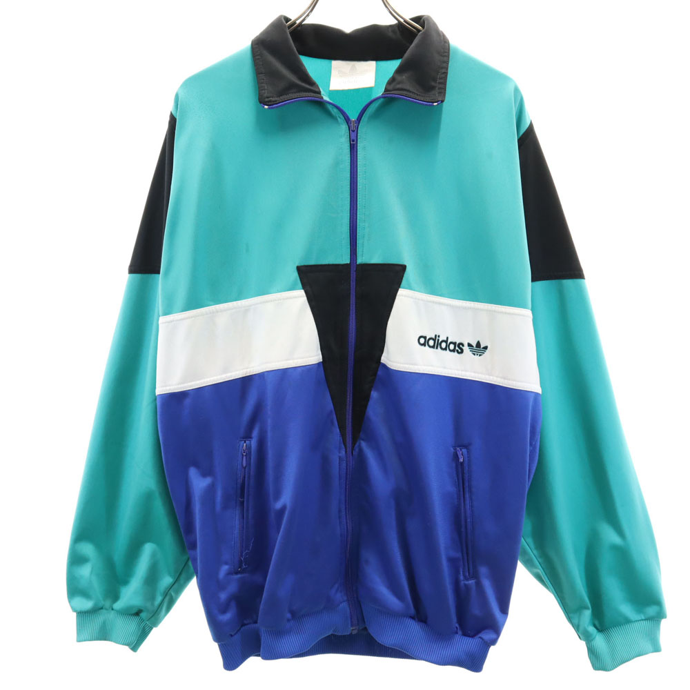 希望価格に応えるマン 　6号サイズ 80s アディダス　トラックジャケット adidas - 80s ヴィンテージ 希少 大きいサイズ adidas トラック