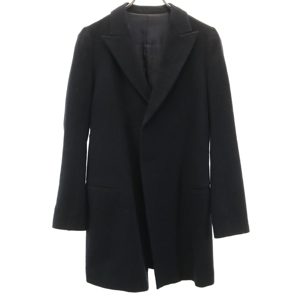 古着 Y\u0027s ワイズ 日本製 チェスターコート 1 黒いこと ヨウジヤマモト メンズ 【中古】 【PD】 メンズファッション-コート・ジャケット