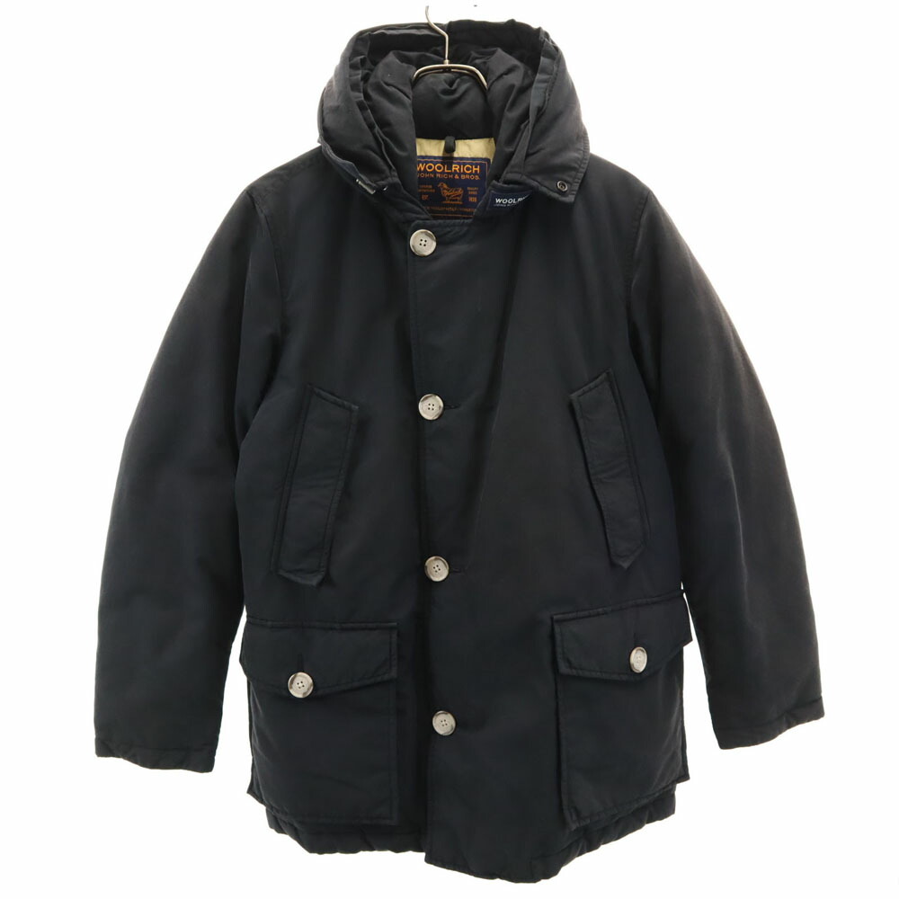 古着 WOOLRICH 毛糸分限者 落ち込む上衣 S 暗灰色黒いこと メンズ 【中古】