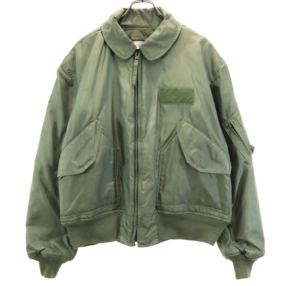 【US ARMY】フライトジャケット　cwu-45p L 緑　93年　90s U.S.AIR FORCE 90年代 CWU-45/P フライトジャケット MIL-J-83388