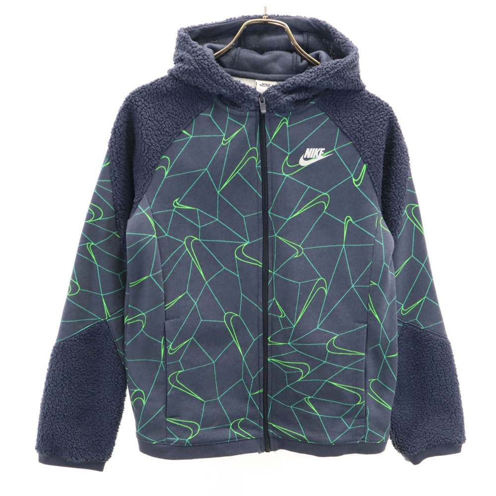00sナイキ古着ジップアップパーカーユースLキッズレディースブラック刺繍ロゴ 楽天市場】NIKE ジップパーカー キッズ S 黒 黄色 ナイキ