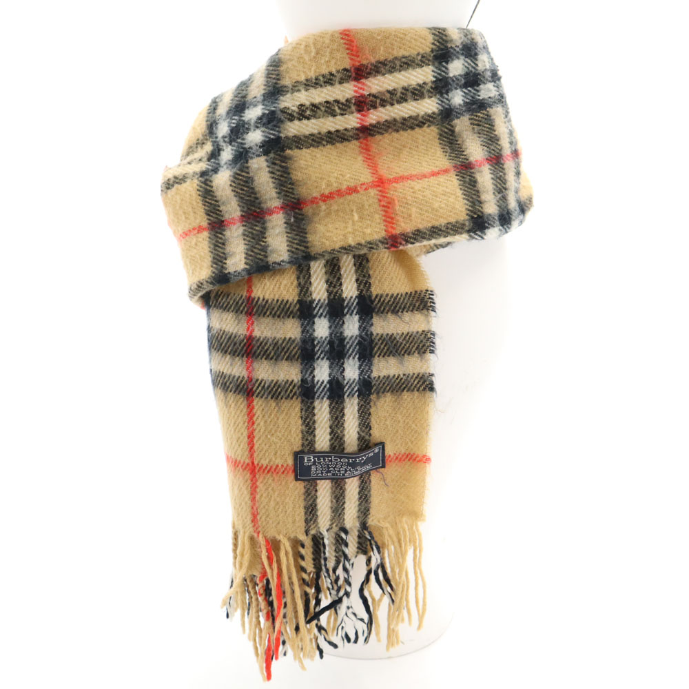 タグあり　バーバリーマフラー新品 楽天市場】90s 旧タグ イングランド製 □ Burberry LONDON