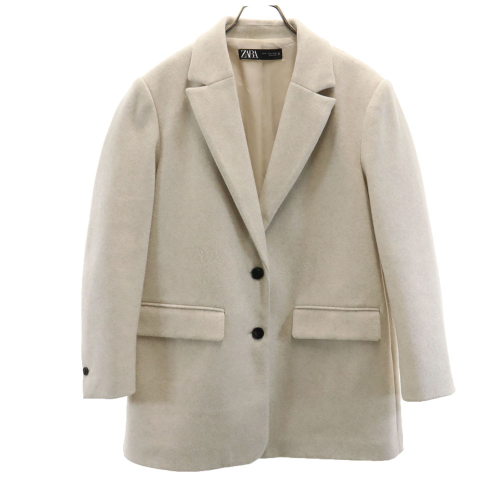 楽天市場】ザラ ウールコート M ネイビー系 ZARA レディース