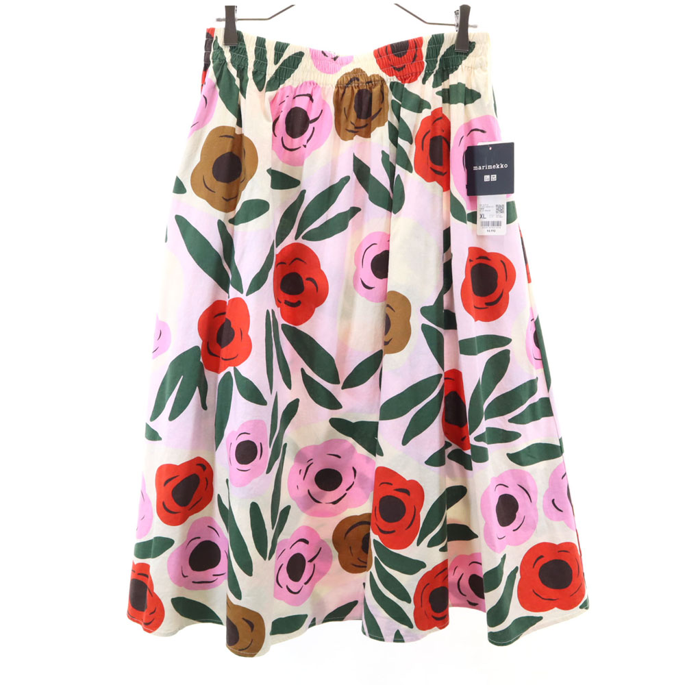 marimekko プリーツスカート S 花柄 ウニッコ marimekko（マリメッコ）の「Unikko / Myy skirt（スカート