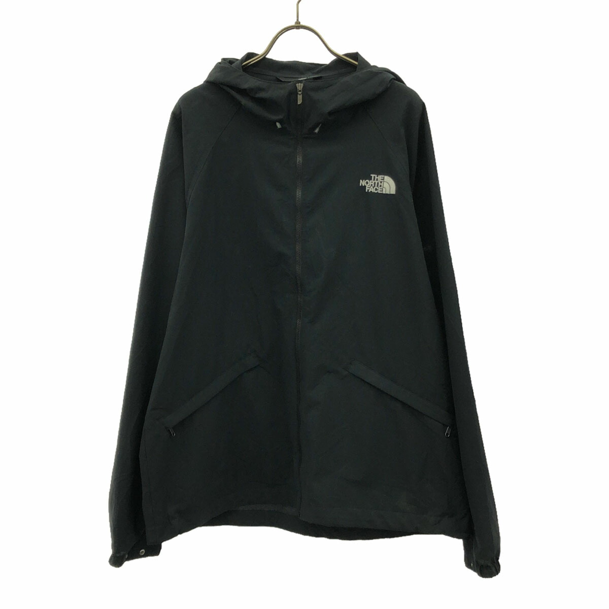 古着 THE NORTH FACE ザノースフェイス ロゴ刺繍 TNFビーフリー ジャケット XL ブラック アウトドア NP22132 メンズ 【中古】｜古着、USED専門百貨店BIG2nd
