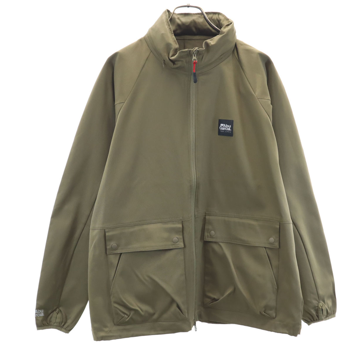 Abu Garcia フード付ウォータープルーフ青 33000(税込) Water Resistant Fishing Parka （ウォーターレジスタント