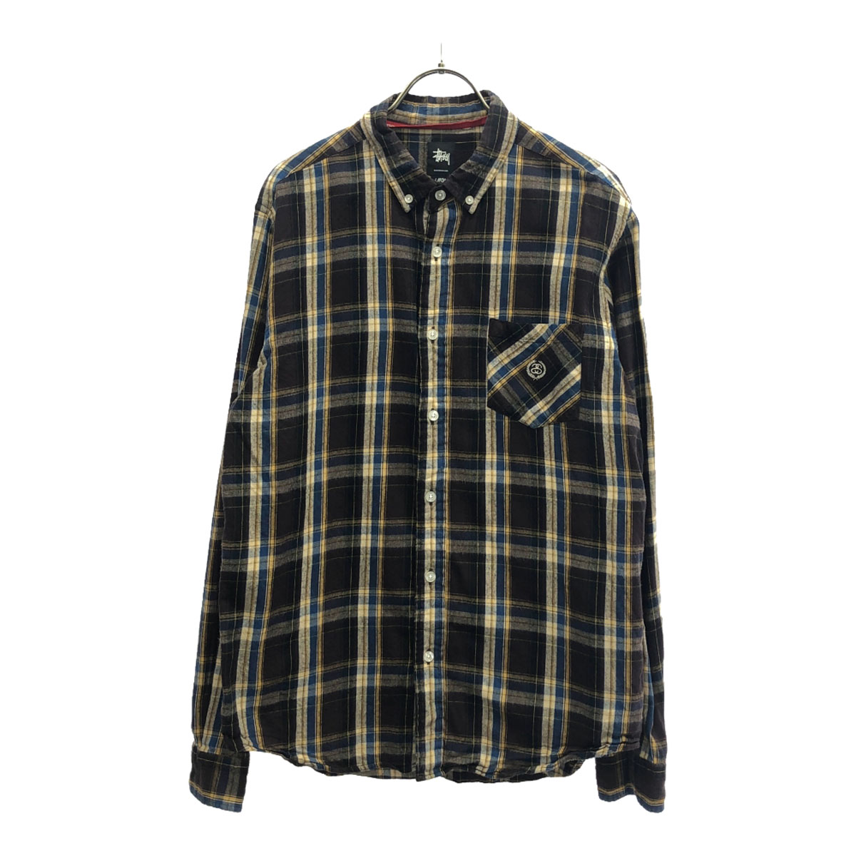 【最終価格】OLD STUSSY ボタンダウン　ストライプジャケット 楽天市場】USA製 90s~00s OLD STUSSY Cotton BD L/S Shirt