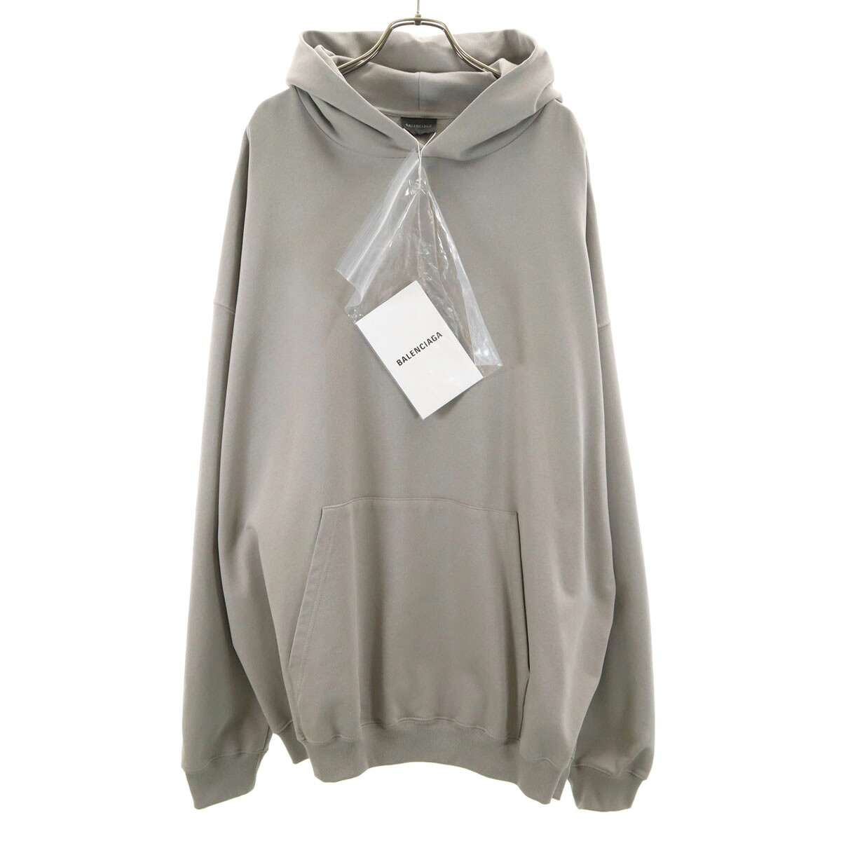 古着 BALENCIAGA バレンシアガ ポルトガル製 長袖 スウェットパーカー XXS グレー メンズ 【中古】｜古着、USED専門百貨店BIG2nd