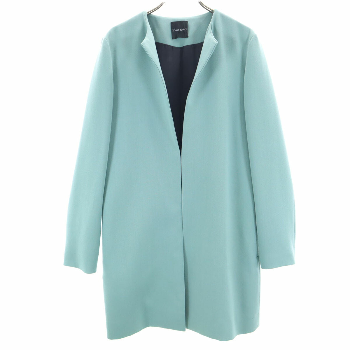 楽天市場】YOKO CHAN ヨーコチャン YCC-415-048 ウール 裾ファー切替