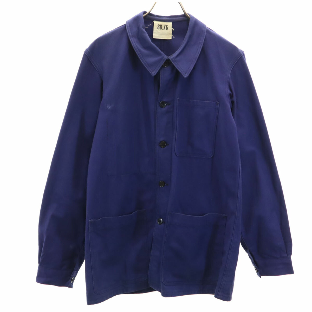新品未使用ベルジャック ユーロ フランス ワークジャケット グレー アメリカ古着 jkt-5819_001.jpg